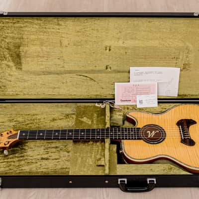 2010 Guyatone Nobuhiro Mine Signature EG-2100M Acoustic Electric Nylon String Classical w/ Case, Tags image 17