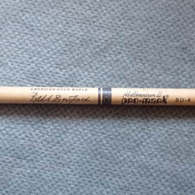 Pro-Mark  RARE Bill Bruford Millennium II (SD-4) signature model drum stick 1996-2011 - American Rock Maple 🍁 image 2