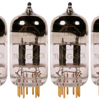 New 4x TungSol Gold 12AX7 / ECC803S | Quad / Quartet / Four Tubes | Free Ship
