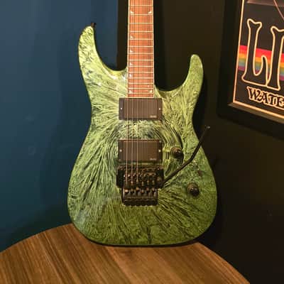 Jackson DKMG Early 2000's - Green Swirl image 2