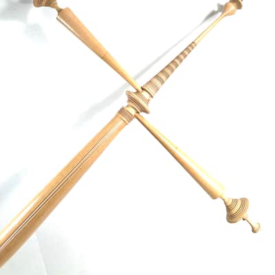 Electrified Indonesian Javanese Rebab bowed experimental instrument The Vulcan Harp 1960s - Maple image 3