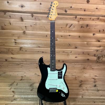 Fender Vintera III Early 60s Stratocaster Electric Guitar - Black image 2