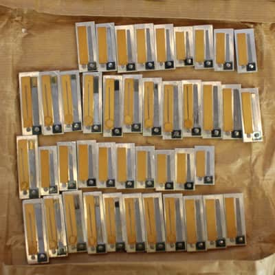 NEW Accordion Part - Full Set Of Reeds From a Free Bass Giulietti Piano Accordion image 6