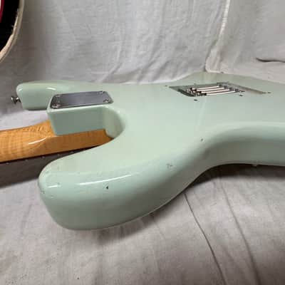 Fender USA Custom Shop Limited Edition WW10-'59 Wildwood 10-59 Stratocaster Relic Guitar with Case 2008 - Faded Sonic Blue / Brazilian Rosewood fingerboard image 23