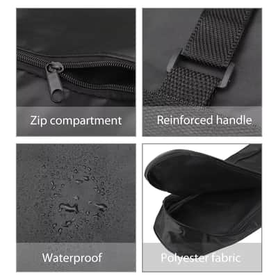 Classical Acoustic Guitar Gig Bag | Waterproof Soft Padded Case for 40" 41" Guitars | Durable Polyester Fabric image 7