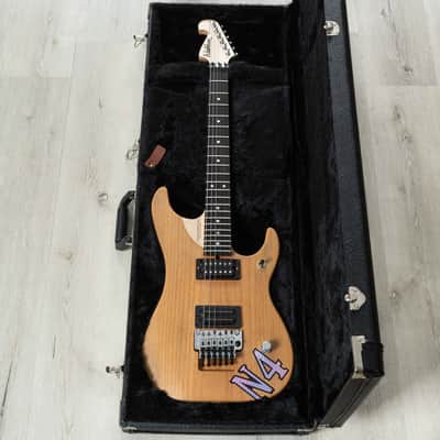 Washburn USA Nuno Bettencourt N4-NUNO VINTAGE Guitar, Ebony Fretboard, Natural image 18