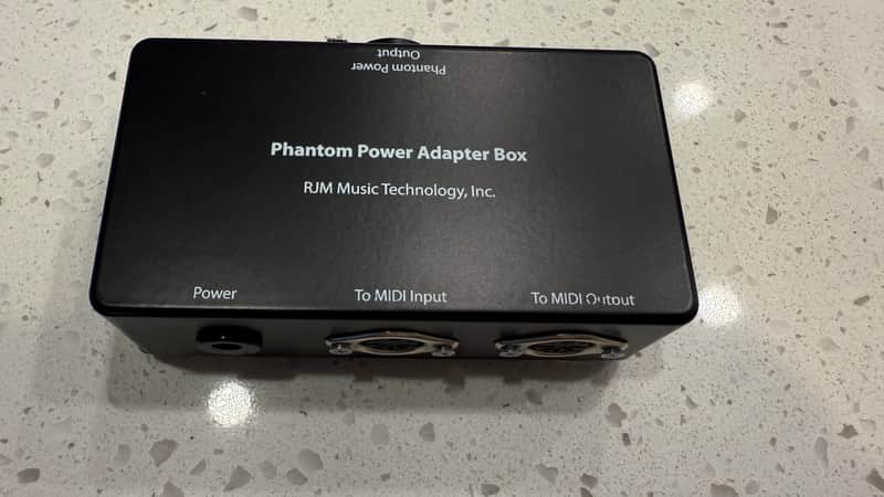 RJM Phantom Power Adapter Box Bundle (for RJM Mastermind connection to Fractal Axe-Fx III) image 1