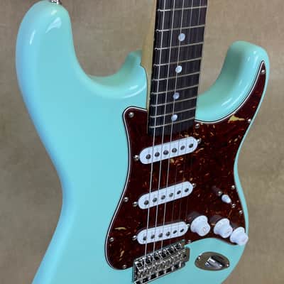 Fender Custom Shop Strat NOS '65 Stratocaster Surf Green Guitar image 6