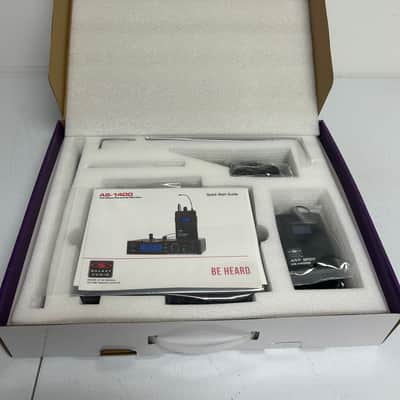 Galaxy Audio AS-1400M Any Spot Wireless In-Ear Monitor System - Band M (516-558 MHz) 2010s - Black image 14
