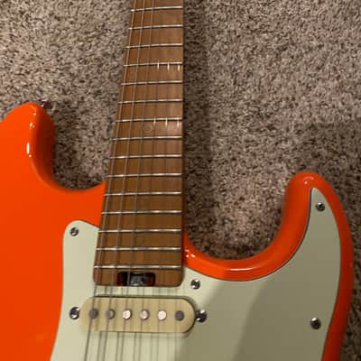 Schecter Nick Johnston Traditional with Roasted Maple Fretboard 2020 - Present - Atomic Orange image 3