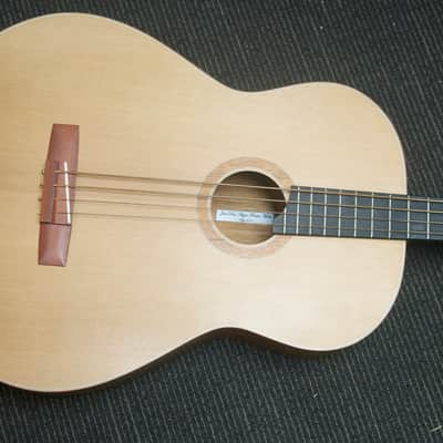 Jose Mota Ultra Jumbo Acoustic Bass w/ Case  Natural image 2