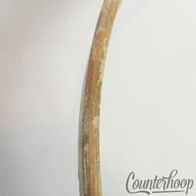 *Rogers 15" 6-Ply Jasper Maple Wood Hoop/Rim Snare/Tom Drum Batter 50s Cleveland image 3