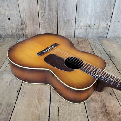 Custom Kraft Kay Made Vintage Acoustic Guitar Model 6116 - Sunburst image 9
