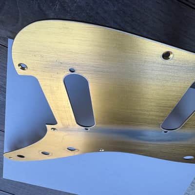 Fender Duo Sonic 1956 thru 1958 Gold Anodized Aluminum pickguard pre CBS 50's vintage reissue USA image 2