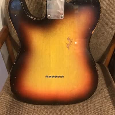 USA Fender Telecaster with Stratocaster Neck (Eric Clapton Blind Faith Telecaster) image 7