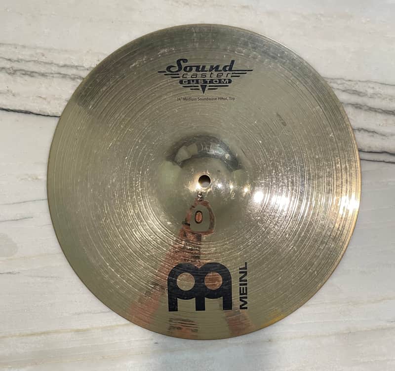 Meinl 14" Soundcaster Custom Powerful Soundwave Hi-Hat (Bottom) 2010s - Brilliant image 1