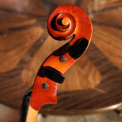 Karl Hofner Violin Model 7- 4/4 Full size, Concord case, D'addario tuner, Kun chin rest, K.Holtz. FG bow image 13