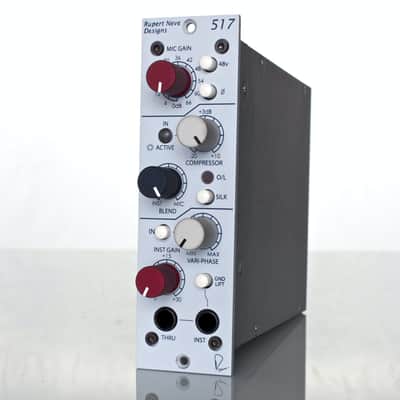 Rupert Neve Designs Portico 517 500 Series Mic Pre / Compressor / DI / Variphase image 1
