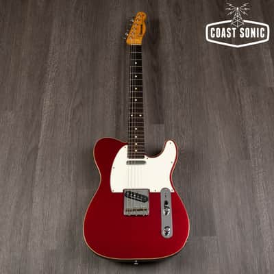 2006 ESP Edwards E-TE-100 Telecaster Candy Apple Red image 2