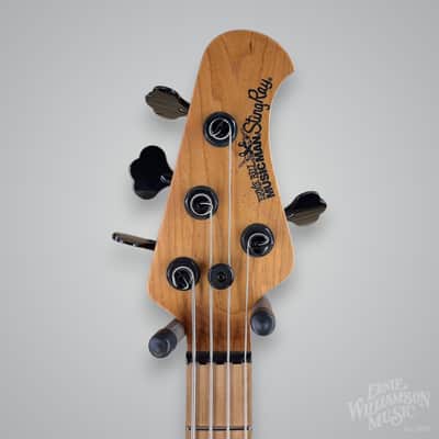 Ernie Ball Music Man StingRay Special 4 H with Roasted Maple Fretboard - Black Rock, 8.1 lbs image 7