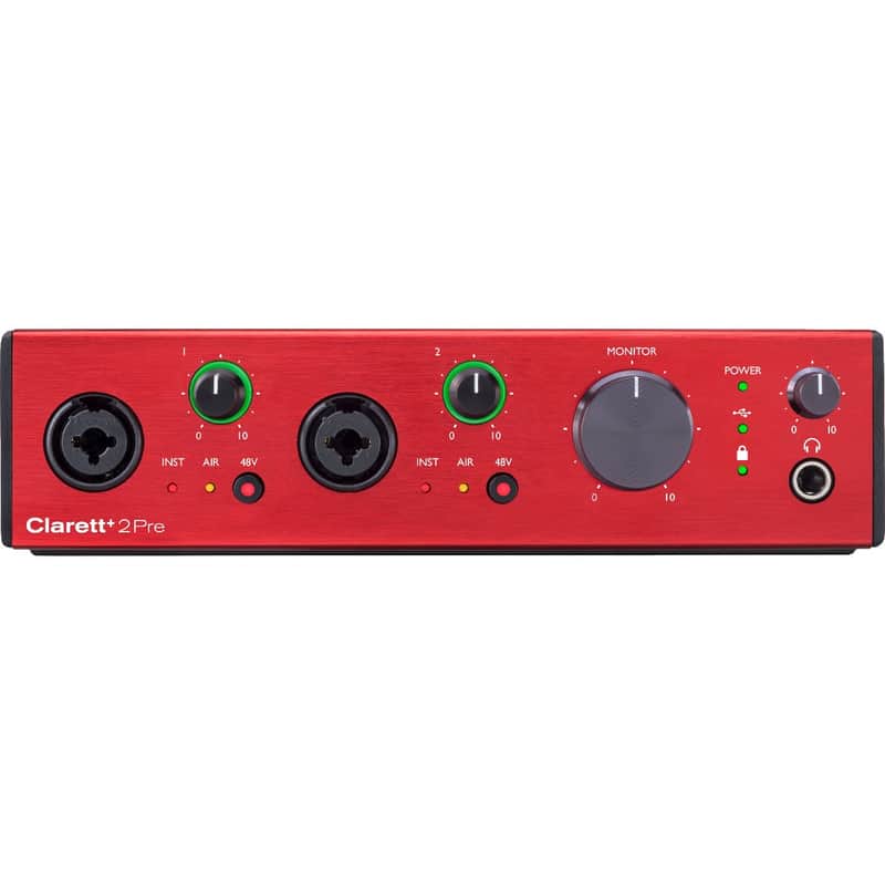 Focusrite Clarett+ 2Pre USB Audio Interface image 1