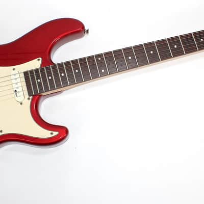 Fernandes Retrorocket Pro SUSTAINER 2004 • Candy Apple Red | Reverb