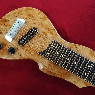 Rukavina 8 String Ripple Lap Steel -- 24" Burled Maple image 2