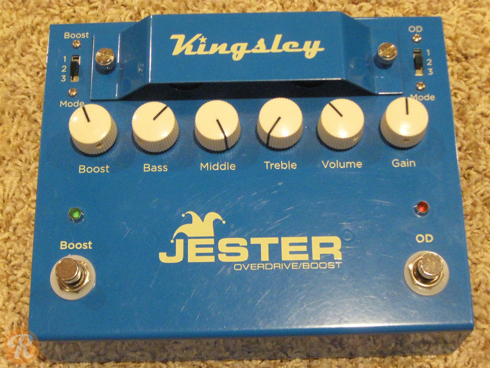 ギター Kingsley Jester V1 Tube Overdrive Kingsley Jester V1 | Reverb