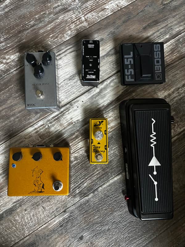 Dunlop, Tone city, Klone, Boss, Onstage pedal lot image 1