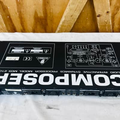 Behringer MDX 2100 Composer Audio Interactive Dynamics Processor - working image 8