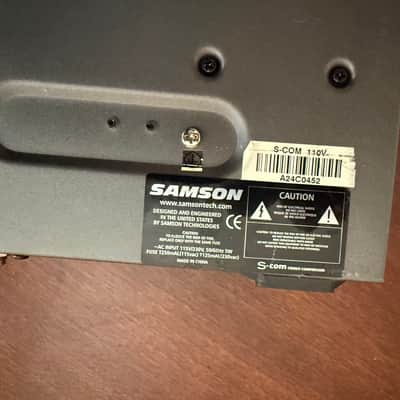 Samson S-Com Plus S Class Stereo Compressor/Limiter 2010s - Blue image 3