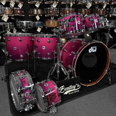 ~WOW!~ DW Collector's Mike Cosgrove of Alien Ant Farm's 8-Piece Custom Drum Kit Set image 2