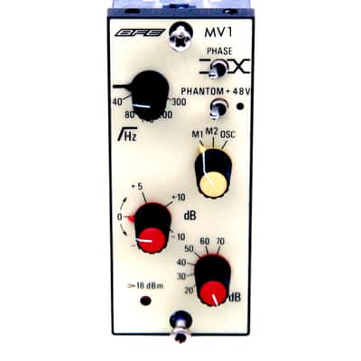 Filtek BFE MV1 Mic Pre, natural Sound, 80 dB gain, very low noise, great for ribbon mics Bild 3