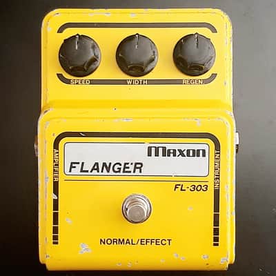 1970s - Reticon SAD1024 - Vintage Maxon Ibanez FL-303 Flanger 1976 - Yellow image 2