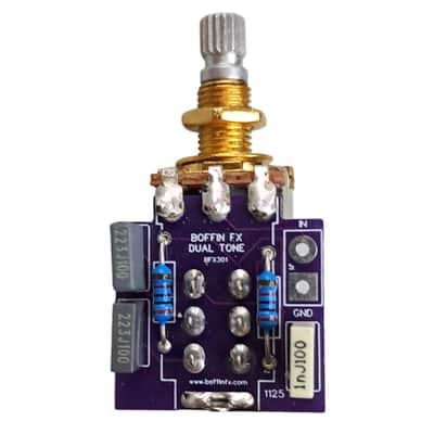 Boffin FX Push-Pull Dual Tone Switch 500K for Humbuckers & High Output Pickups image 1