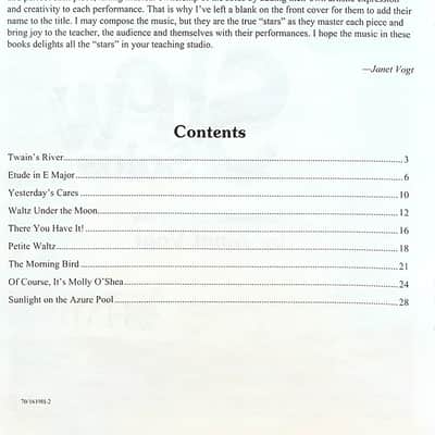 Star of the Show Piano Solos - Book 4 - Intermediate image 2