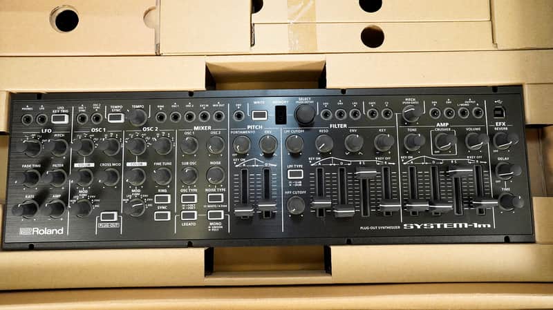 Roland System-1M Plug-Out Synthesizer Module 2014 - Present - Black image 1
