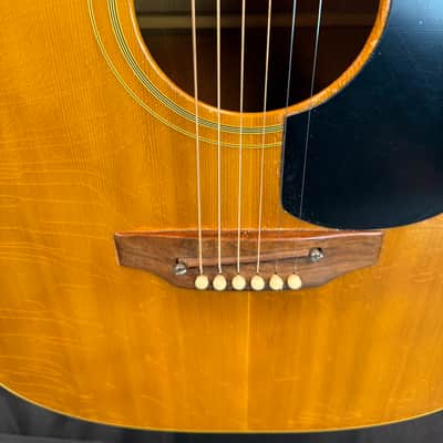 Gibson J-50 Dreadnought Acoustic Mid 70’s, Natural with Case - Pre Owned image 5
