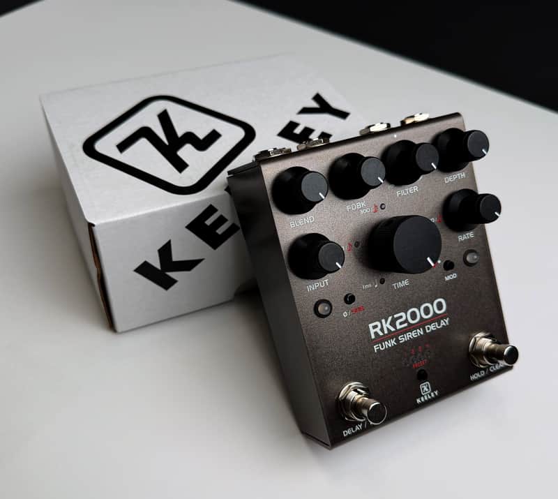 Keeley RK2000 Funk Siren Delay Pedal - Mint Condition