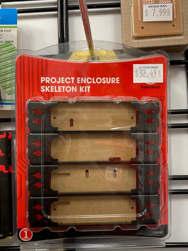 Radioshack Project enclosure skeleton kit image 1
