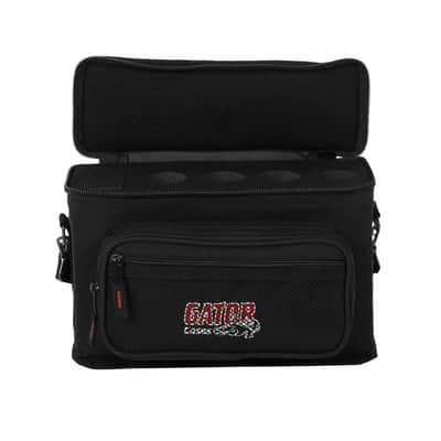 Gator Cases GM-4 Padded Lightweight Microphone Bag for Four Microphones image 9