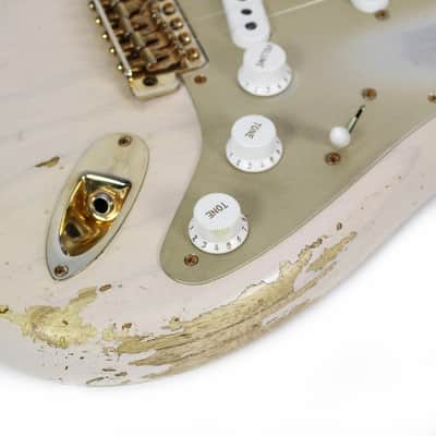 Fender Custom Shop Limited Edition Golden '50s 1954 Stratocaster in Dirty White Blonde image 9