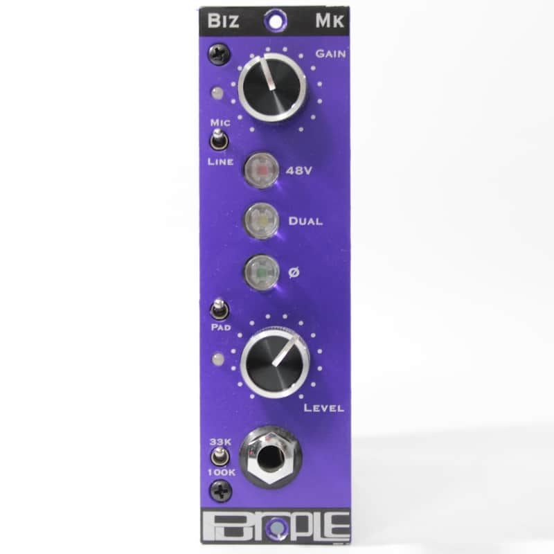 Purple Audio Biz Mk 500 Series Mic Preamp / Line Driver Module image 1