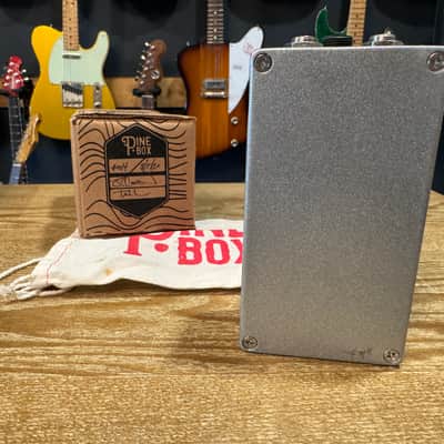 Pine-Box Customs & Mask Audio Electronics Tall  - Silver image 4