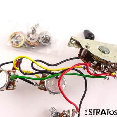 Fender Squier Classic Vibe 70s Strat HSS POTS + 5 SWITCH, Guitar Stratocaster image 2
