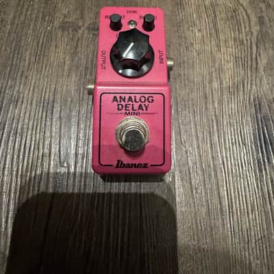 Ibanez Analog delay mini Japan 2023 - Pink image 1