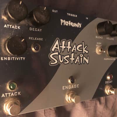 Pigtronix Attack-Sustain  Blue-Gray image 4