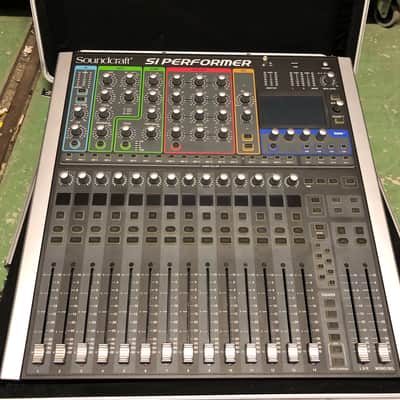 Soundcraft Si Performer 1 16-Channel + Case + Madi USB Combo Card image 1