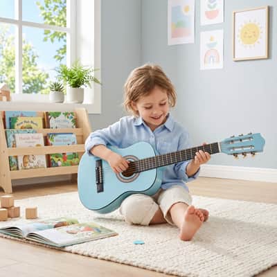 🎸Kids/Children/Junior/Travel 30 Inch Acoustic Guitar +Soft Case/Gig Bag +Tuner +Strap +Picks!🎸 image 6