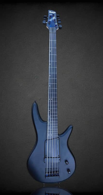 Ibanez GWB 35 Gary Willis Signature Fretless 5 2010s - Matte Black image 1